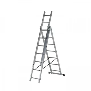 Aluminijumske Merdevine 3x7 - 4m Trodelne AXIAL