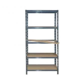 Metalna Montažna Polica 180x90x30cm 5x150kg Siva