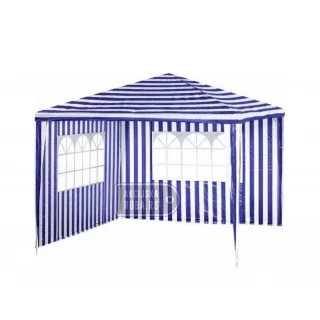 TH Paviljon Garden Star 3x3m Plavo Beli