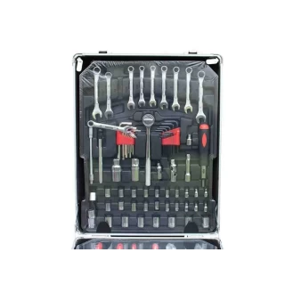 Set Alata u Koferu HEDOTOOLS 186 Elemenata