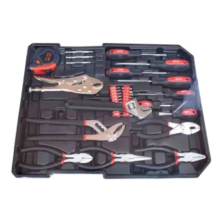 Set Alata u Koferu HEDOTOOLS 186 Elemenata