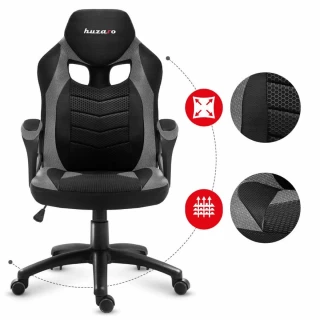 Gaming Stolica Huzaro Force 2.5 Siva Mesh