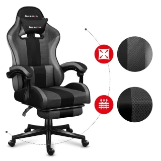 Gaming Stolica Huzaro Force 4.7 Siva Mesh