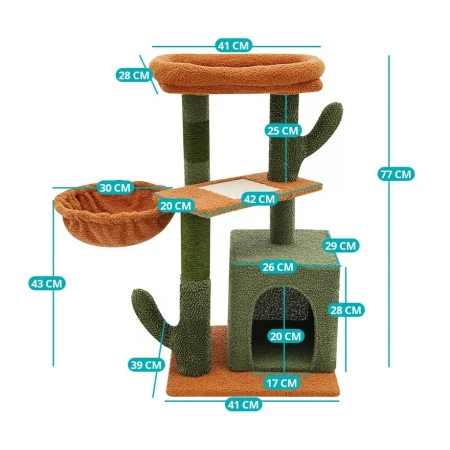 Timeless Tools Penjalica i grebalica za macke Kaktus