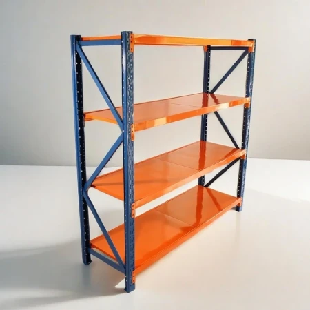 SuperHome 200x200x60cm 4x200kg Potpuno Metalna Montažna Polica