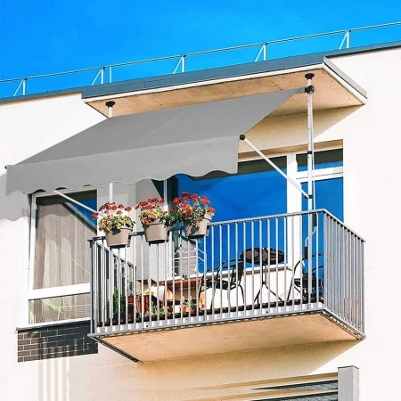Balkonska Tenda 300x120cm Siva