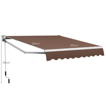 Tenda za terasu 300x250cm Braon