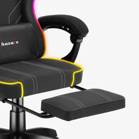 Huzaro Force 3.7 RGB Crna Gaming stolica