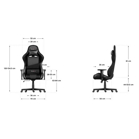 Huzaro Force 6.2 Carbon Gaming stolica