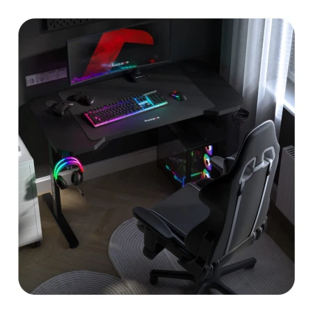 Huzaro Hero 2.6 Crni Gaming sto
