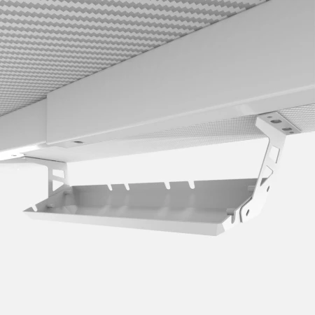 Huzaro Hero 3.3 Beli RGB Gaming sto 140x60cm