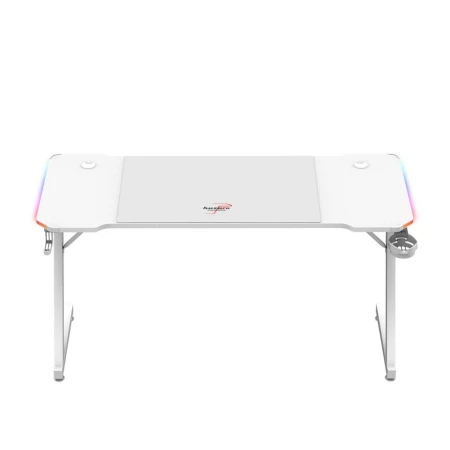 Huzaro Hero 3.3 Beli RGB Gaming sto 140x60cm