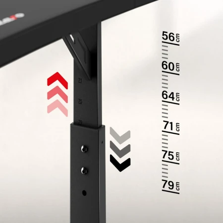 Huzaro Hero 4.6 Crni RGB Podesivi Gaming sto 160x60cm