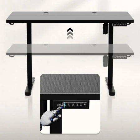 Huzaro Hero 8.1 Crni Električni podesivi sto