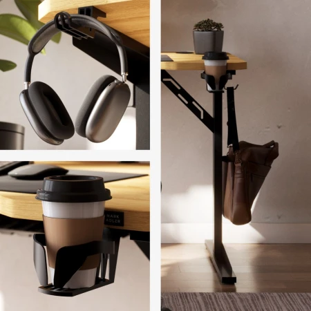 Mark Adler Leader 5.1 Hrast Kancelarijski sto sa postoljem za monitor