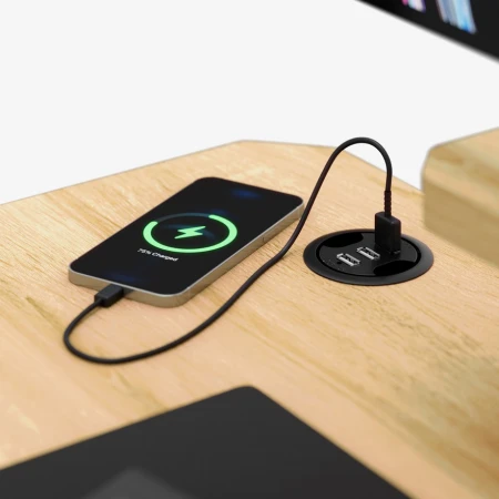 Mark Adler Leader 5.1 Hrast Kancelarijski sto sa postoljem za monitor