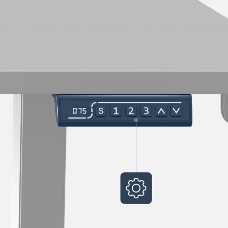 Mark Adler Leader 7.6 Crni Električni podesivi sto 160x80cm