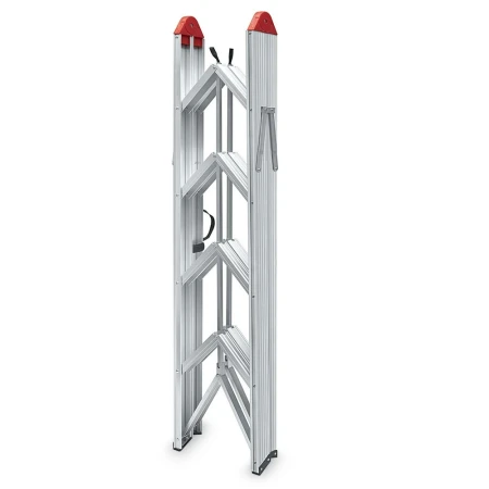 SuperStep Duple Sklopive Štapne Alu Merdevine 2x4 158cm