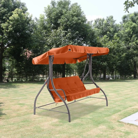 RECKMANN Baštenska Ljuljaška Narandžasta 194x120x167cm