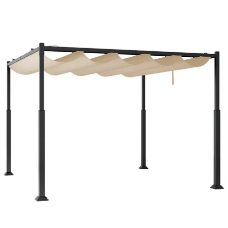 Venturo Prestige 3x3m Bež Pergola Čelična konstrukcija