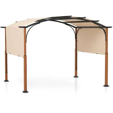 Venturo Prestige 4x3m Bež Pergola Lučni krov